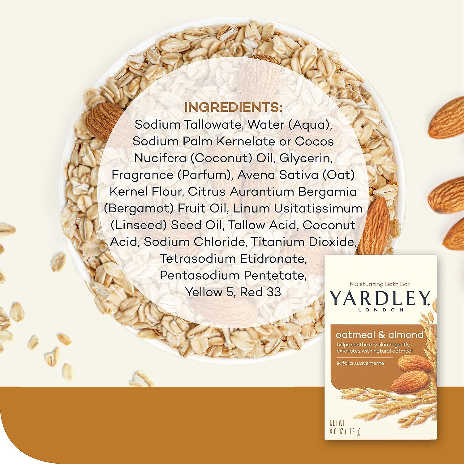 Yardley Oatmeal and Almond Bar Soap Review Total Fitness Revolution
